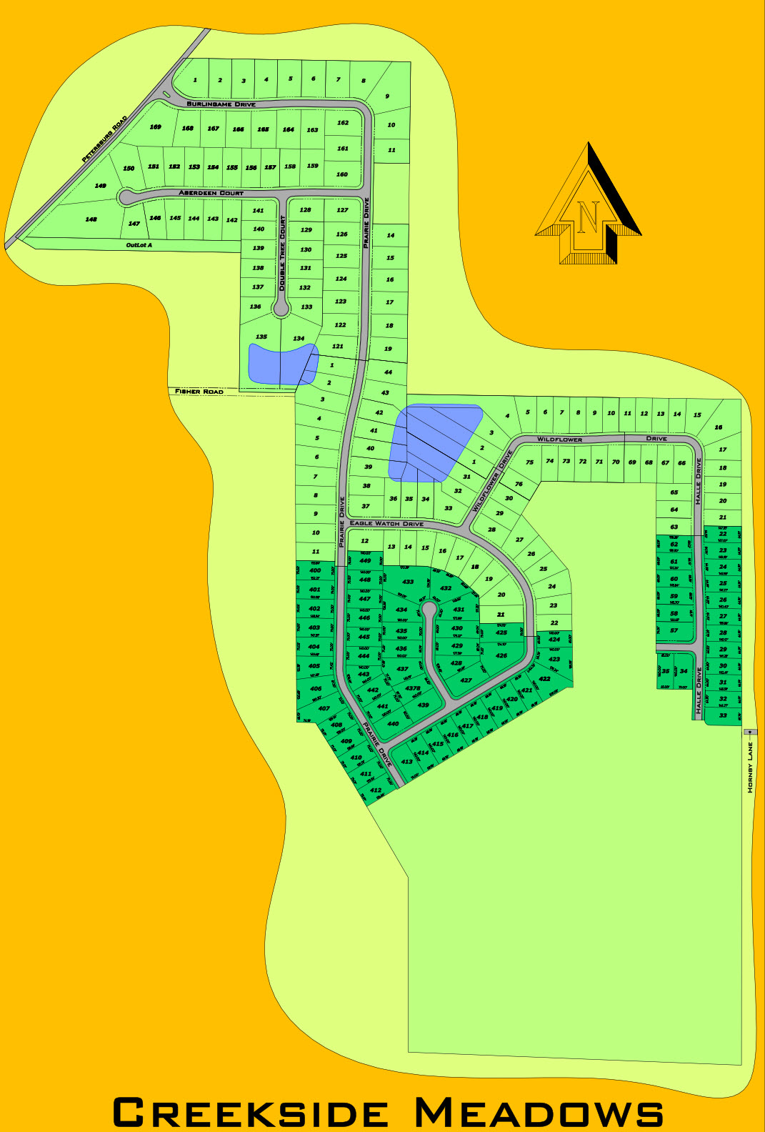 Evansville IN Homes at Creekside Meadows