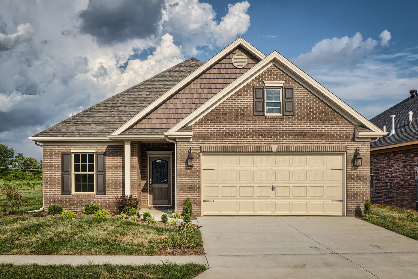 Newburgh In Home Builder Thompson Homes Exterior Gallery Newburgh In Home Builder Homes Owensboro Ky At Paddock Point