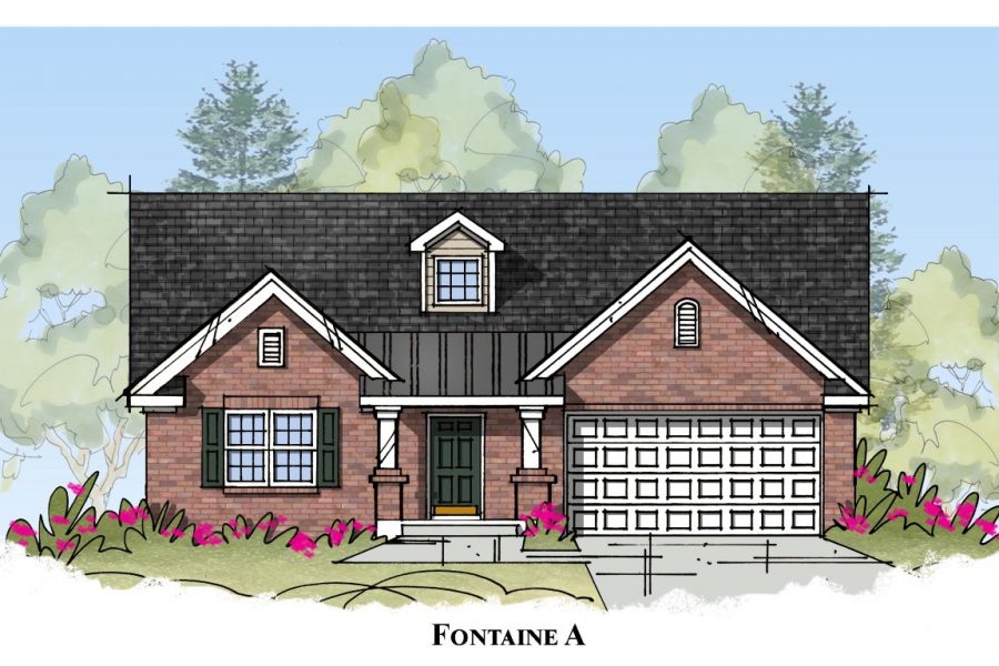 The Fontaine Floor Plan Thompson Homes