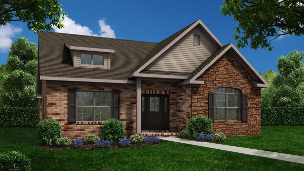 Chelsea Elv A - SIngle Story House Plans in KY