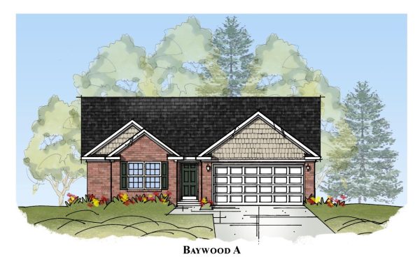 Baywood - Single Story House Plans in KY