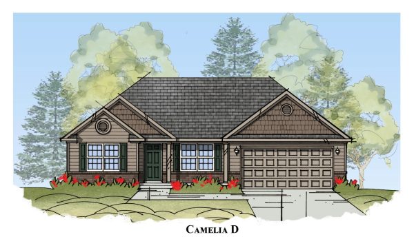 Camelia Elv D - Single Story House Plans