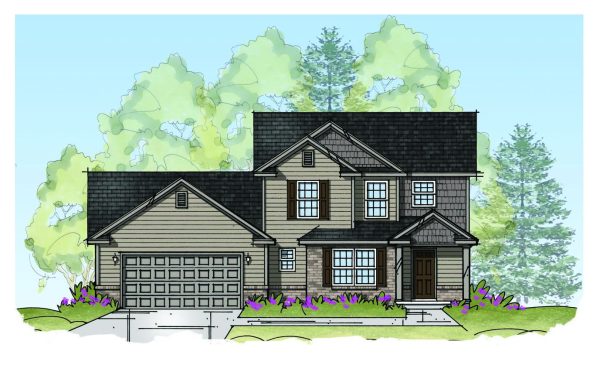 Dresden - 2 Story House Plans in KY & IN