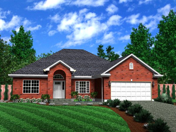 Truman - Single Story House Plans in IN