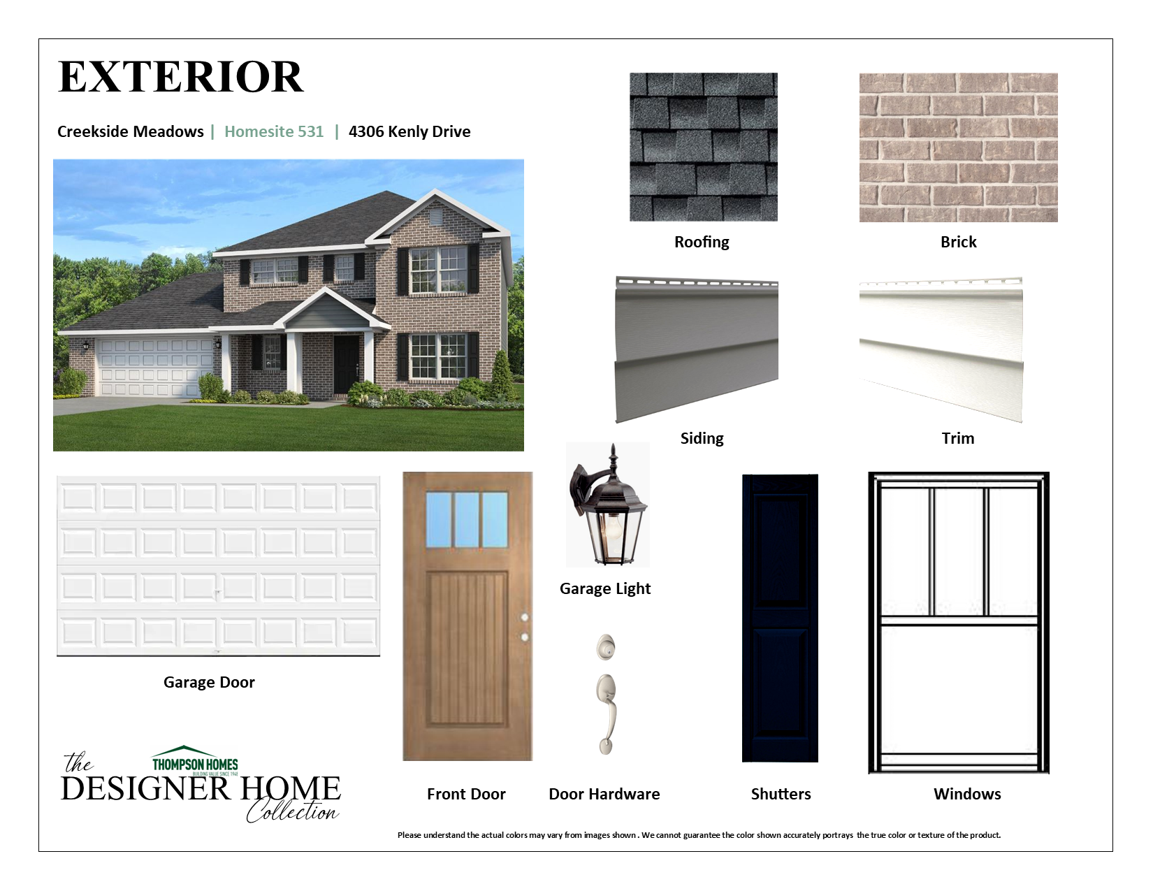 Homes for Sale Evansville IN Thompson Homes 4306 Kenly Drive